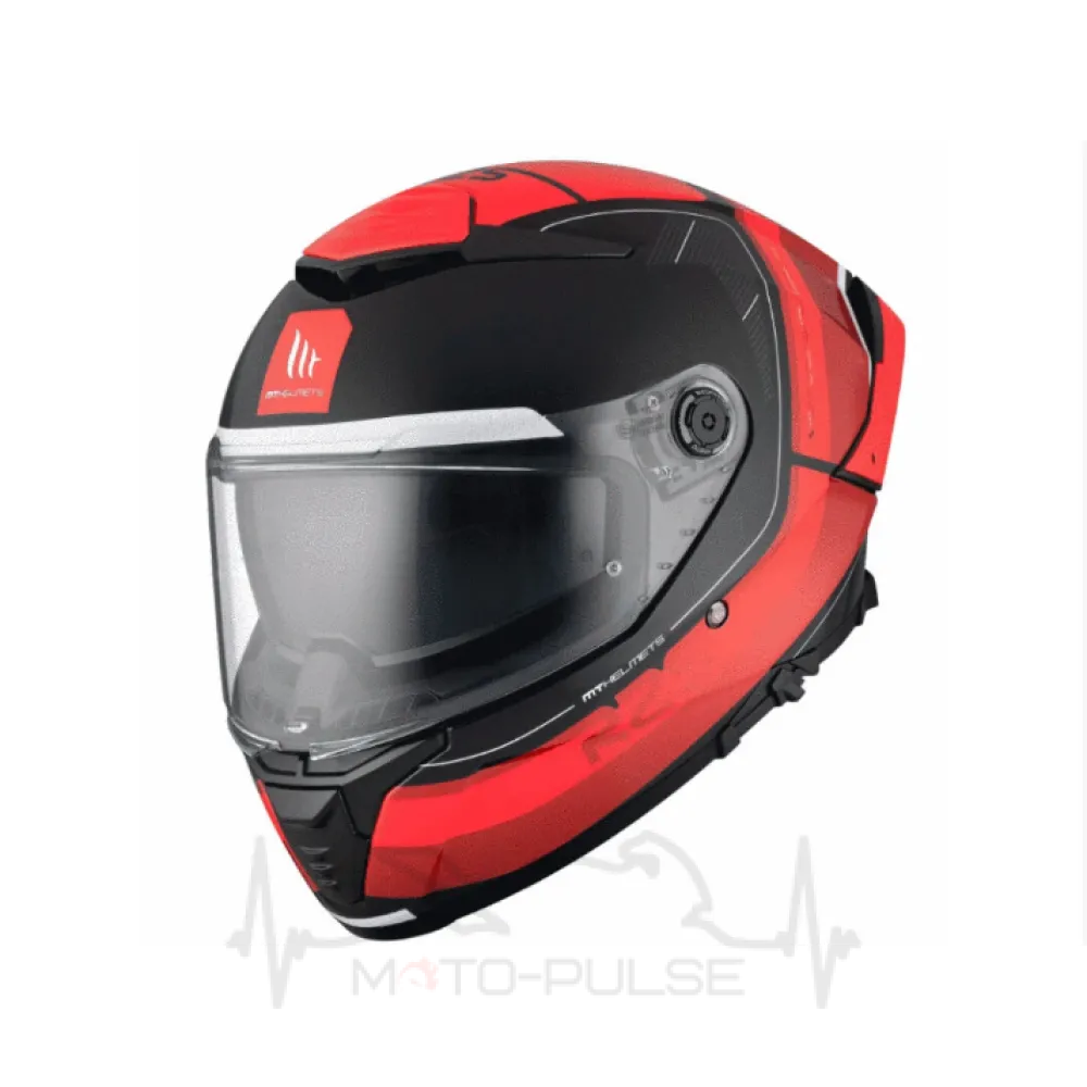 Мотошолом MT Thunder 4 R25 B35 Black/Red L